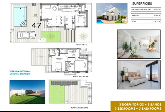 NIEUWBOUW - Vrijstaande Villa -
Orihuela - Vistabella Golf