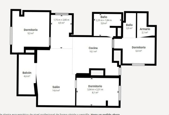 Herverkoop - Appartement / Flat -
Torrevieja - Playa de los Locos