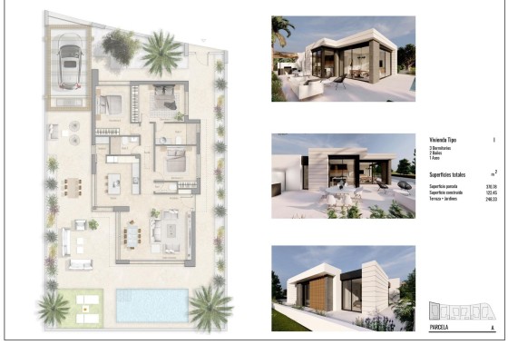 NIEUWBOUW - Vrijstaande Villa -
Pilar de la Horadada - Roda Golf
