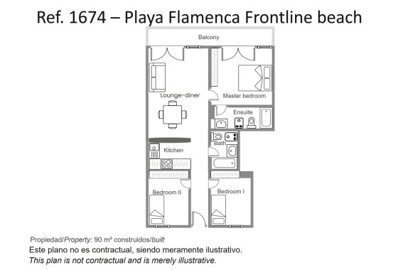 Herverkoop - Appartement / Flat -
Orihuela Costa - Playa Flamenca