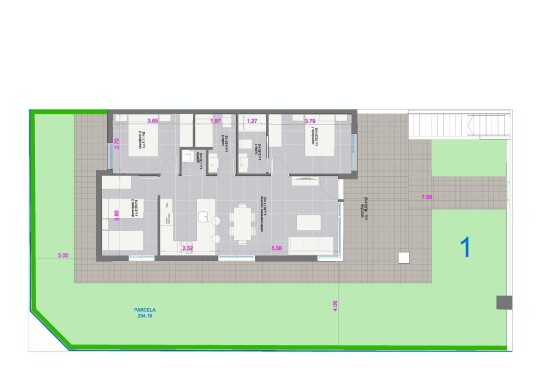 Nowa konstrukcja - Apartament / Mieszkanie -
Pilar de la Horadada - pueblo