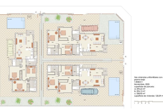 Obra Nueva - Chalet Independiente -
Los Alcázares - Torre del Rame