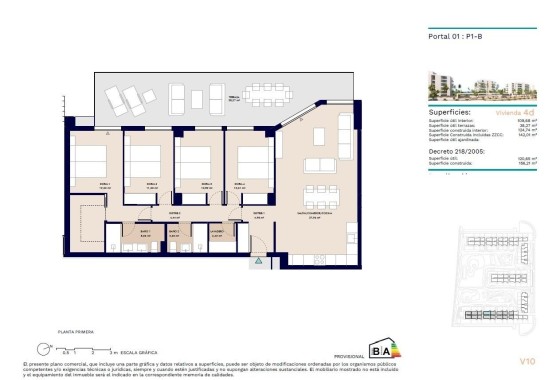 Obra Nueva - Apartamento / Piso -
Almerimar