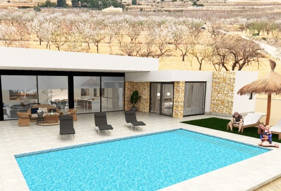 New Build - Freistehende Villa -
Pinoso
