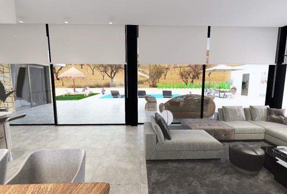 New Build - Freistehende Villa -
Pinoso