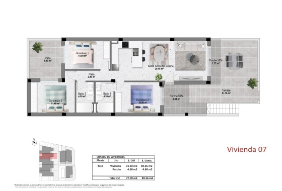 Nouvelle construction - Appartement -
Pilar de la Horadada - pueblo