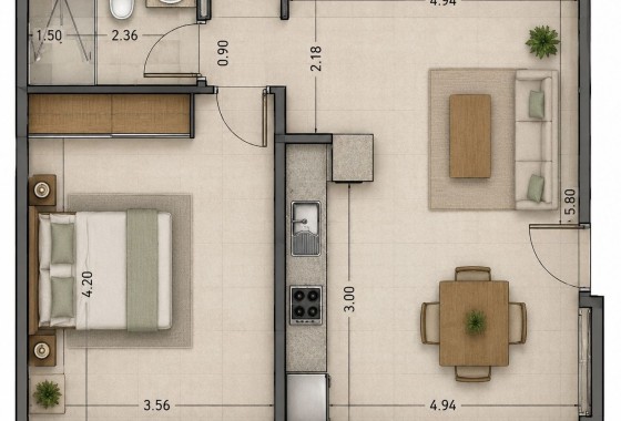 Sprzedaż - Apartament / Mieszkanie -
Denia - Dénia