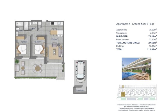 Nowa konstrukcja - Apartament / Mieszkanie -
Los Alcázares - Los Narejos