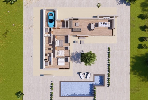 New Build - Detached Villa -
Pinoso - Casas Pastor