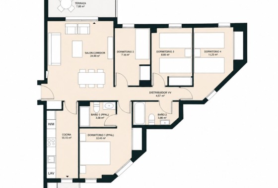 Revente - Appartement -
Denia - Dénia