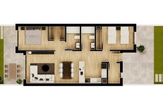 New Build - Wohnung / Apartment -
Monforte del Cid - Alenda Golf
