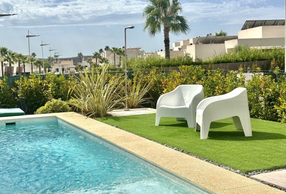 Wiederverkauf - Freistehende Villa -
Algorfa
