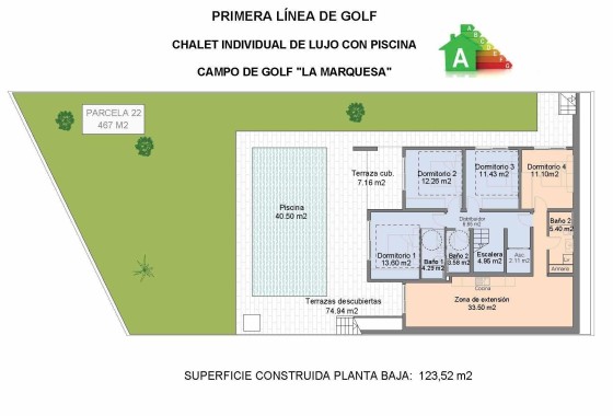 New Build - Freistehende Villa -
Rojales - La Marquesa Golf