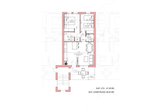 NIEUWBOUW - Appartement / Flat -
Fuente Alamo - La Pinilla