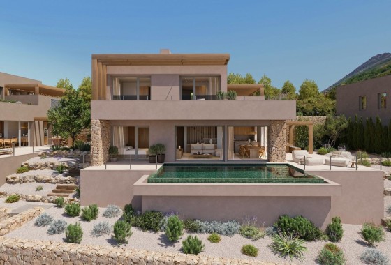 NIEUWBOUW - Vrijstaande Villa -
Llíber - Montanya Llarga