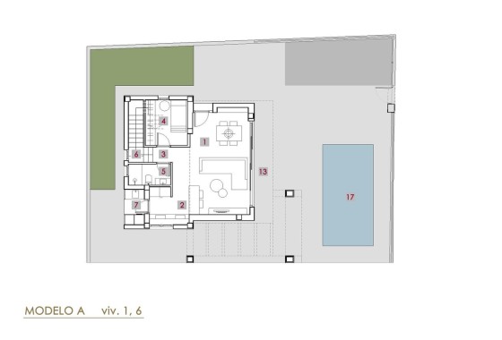 Sprzedaż - Willa wolnostojąca -
Villamartín - El Galan
