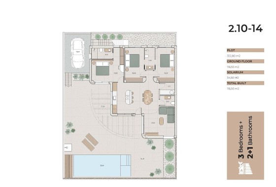 New Build - Detached Villa -
Algorfa - La Finca Golf Resort