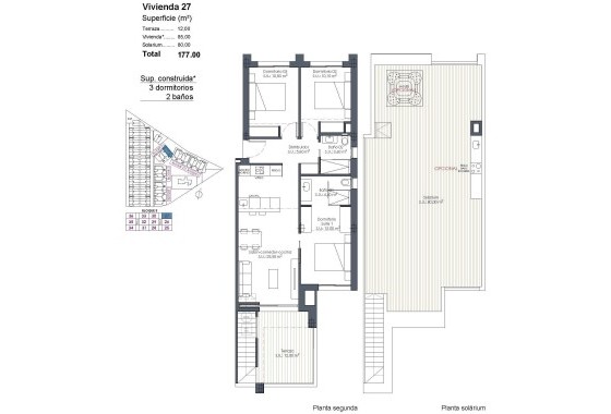 NIEUWBOUW - Appartement / Flat -
Los Alcázares - Serena Golf