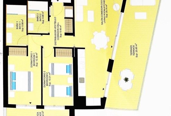 Herverkoop - Appartement / Flat -
Dehesa de Campoamor - Campoamor