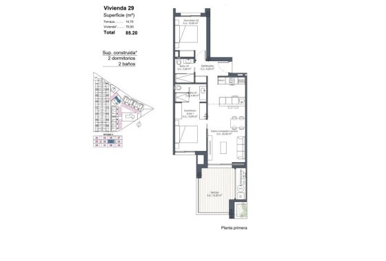 NIEUWBOUW - Appartement / Flat -
Los Alcázares - Serena Golf