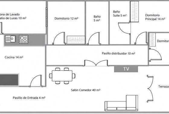 Herverkoop - Appartement / Flat -
Torrevieja - Acequion