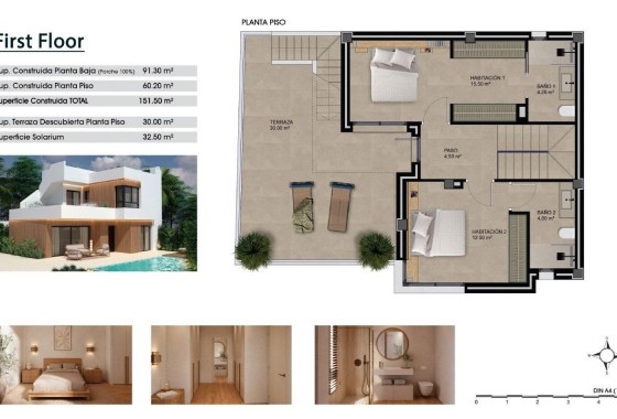 New Build - Freistehende Villa -
Orihuela - Entre Naranjos - Vistabella Golf