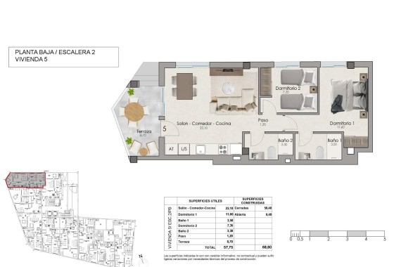 Nowa konstrukcja - Apartament / Mieszkanie -
Santa Pola