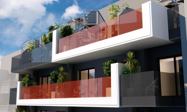 Nowa konstrukcja - Mieszkanie w bloku -
Torrevieja - Center