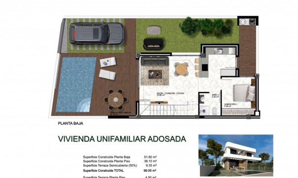 Obra Nueva - Villa -
Los Montesinos - La Herada
