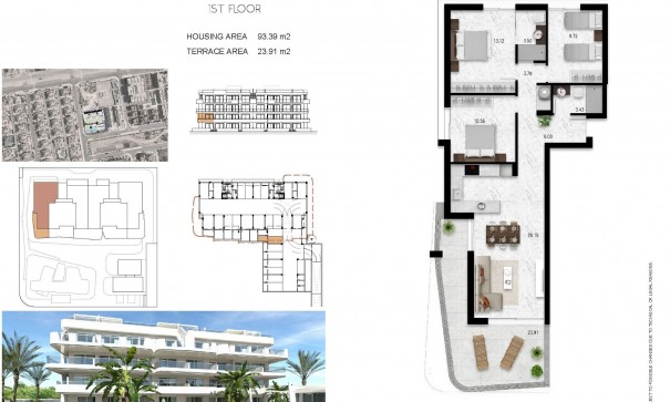Nybyggd - Lägenhet / lägenhet -
Orihuela Costa - Lomas de Cabo Roig