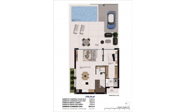 Nouvelle construction - Villa mitoyenne -
Dolores - 03150