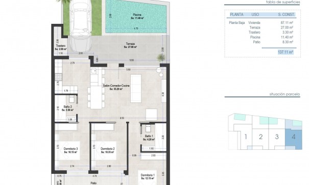 Nouvelle construction - Apartement Flat -
San Pedro del Pinatar - Las esperanzas