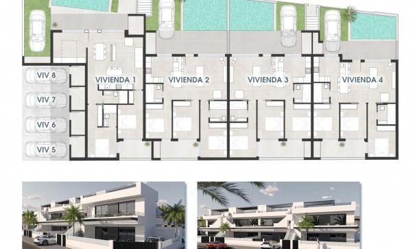 Nouvelle construction - Apartement Flat -
San Pedro del Pinatar - Las esperanzas