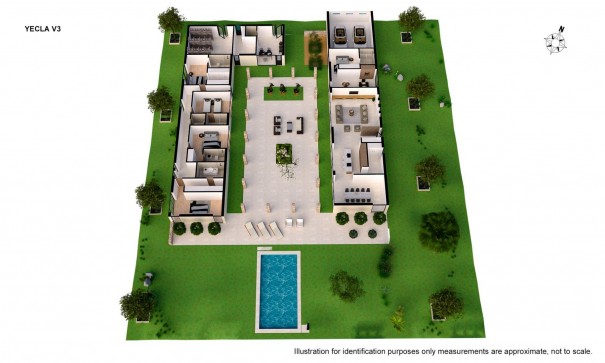 Nybyggd - Fristående villa -
Yecla