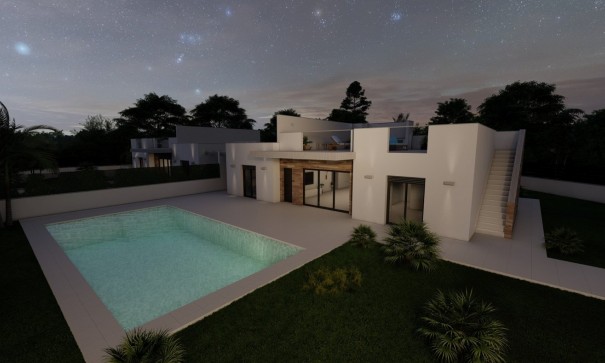 New Build - Freistehende Villa -
Torre Pacheco - Roldán