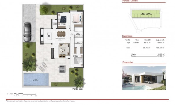 New Build - Detached Villa -
Baños y Mendigo - Altaona golf and country village