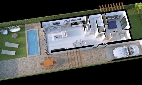 Nouvelle construction - Villa Individuelle -
Los Alcazares - Serena Golf