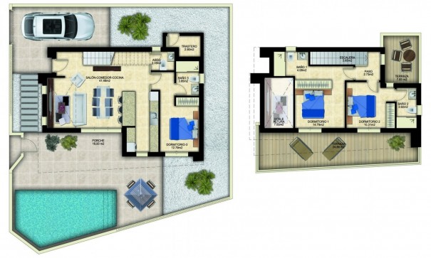 Nybyggd - Fristående villa -
Benijofar