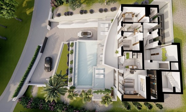 Nouvelle construction - Vrijstaande Villa -
Altea - La Sierra