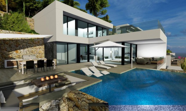 New Build - Freistehende Villa -
Calpe - Maryvilla