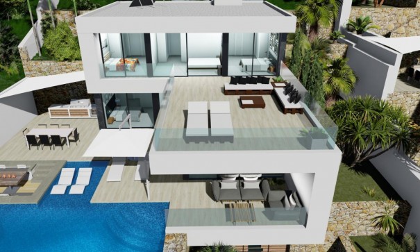 New Build - Freistehende Villa -
Calpe - Maryvilla