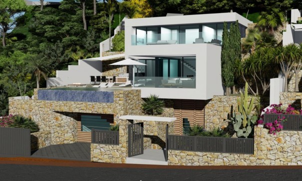 New Build - Freistehende Villa -
Calpe - Maryvilla
