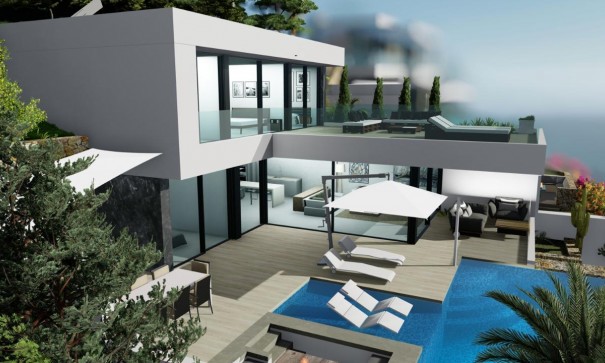 New Build - Freistehende Villa -
Calpe - Maryvilla