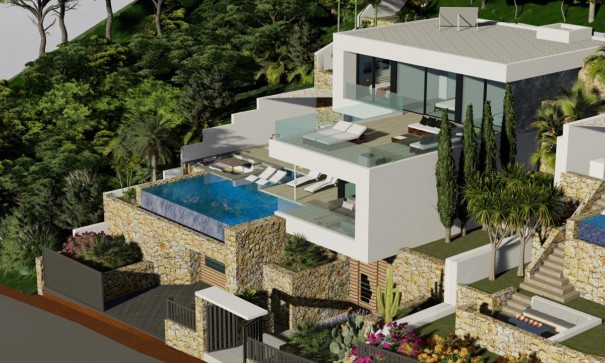 New Build - Freistehende Villa -
Calpe - Maryvilla