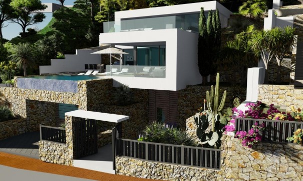 New Build - Freistehende Villa -
Calpe - Maryvilla