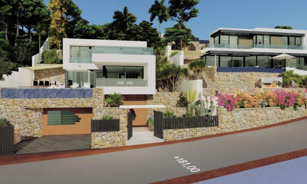 New Build - Freistehende Villa -
Calpe - Maryvilla