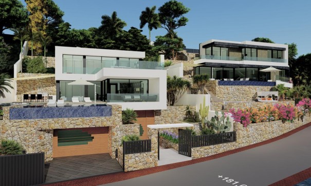 New Build - Freistehende Villa -
Calpe - Maryvilla