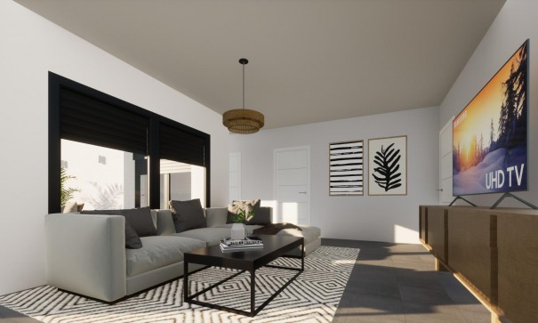 Nybyggd - Fristående villa -
Pinoso - Campo