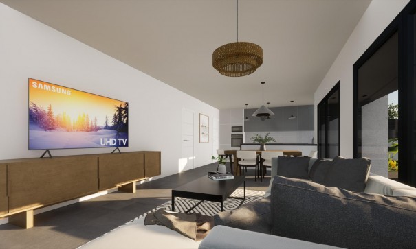 Nybyggd - Fristående villa -
Pinoso - Campo