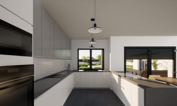 Nybyggd - Fristående villa -
Pinoso - Campo